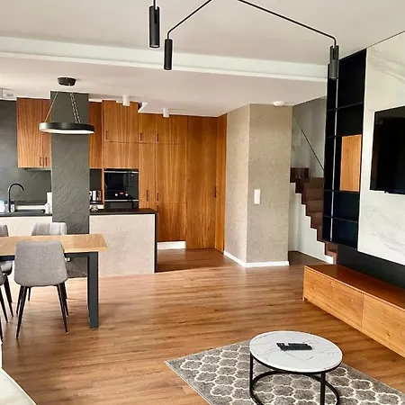 Hotel Project Comfort Luksusowy Apartament Dwupoziomowy 100m2 Siwinskiego 11 Legionowo