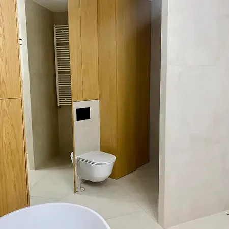 Отель Project Comfort Luksusowy Apartament Dwupoziomowy 100m2 Siwinskiego 11 Легьоново