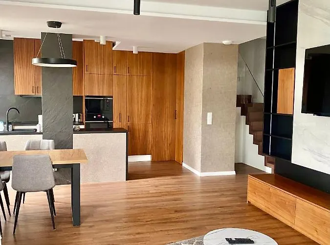 Hotel Project Comfort Luksusowy Apartament Dwupoziomowy 100m2 Siwinskiego 11 Legionowo